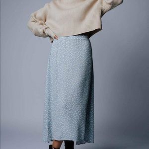 Clad & Cloth Ditsy Floral Skirt